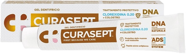 CURASEPT GEL DENTIFRICIO ADS DNA TRATTAMENTO PROTETTIVO 75 ML - Farmacia Sant Anna SAS del Dott. Mariani Federigo