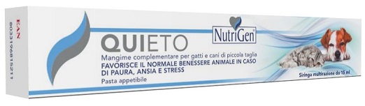 QUIETO PASTA CANI/GATTI 15 ML NUTRIGEN - Farmacia Sant Anna SAS del Dott. Mariani Federigo
