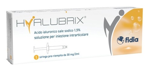 SIRINGA INTRA-ARTICOLARE HYALUBRIX ACIDO IALURONICO 1,5% 30 MG 2 ML NO ETO - Farmacia Sant Anna SAS del Dott. Mariani Federigo