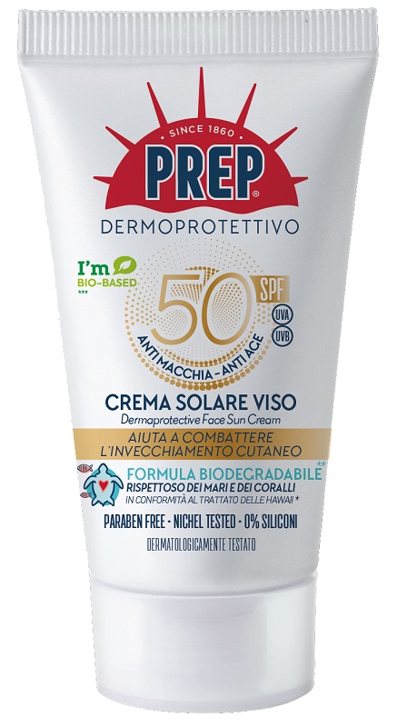 PREP CREMA SOLARE VISO SPF50 ECO 50 ML - Farmacia Sant Anna SAS del Dott. Mariani Federigo