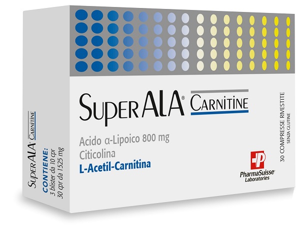 SUPERALA CARNITINE 30 COMPRESSE - Farmacia Sant Anna SAS del Dott. Mariani Federigo