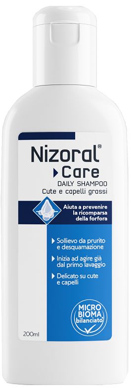 NIZORAL CARE DAILY SHAMPOO CUTE & CAPELLI GRASSI 200 ML - Farmacia Sant Anna SAS del Dott. Mariani Federigo
